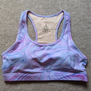 MavenThread Power Sports Bra - Pastel Marble